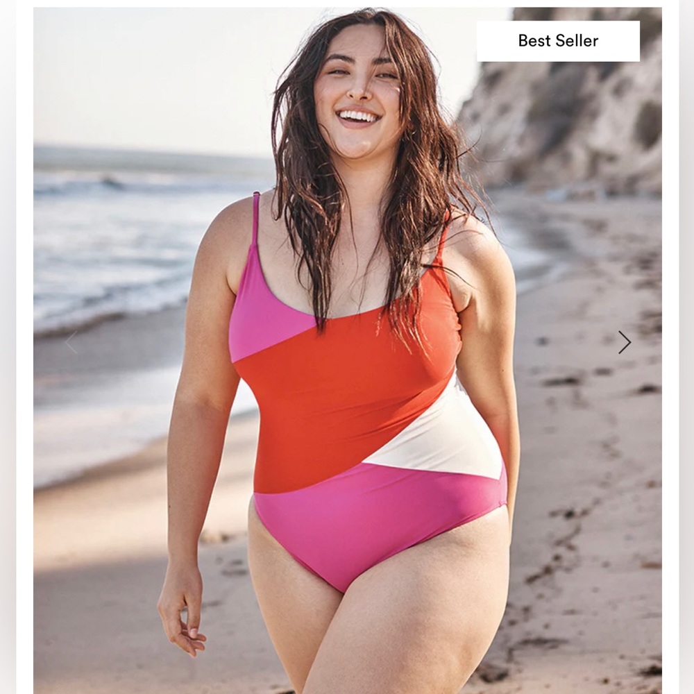 Summersalt The Marina One Piece Color-block Swimsuit